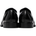 Stefan Cooke Black Slashed Square Toe Derbys