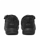 Keen Men's Zerraport Trail Sneakers in Triple Black/Black