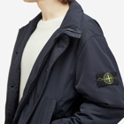 Stone Island Men's Micro Twill Primaloft Jacket in Navy Blue