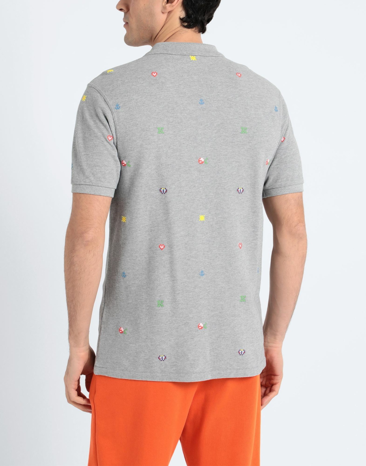 Kenzo Mens Polo shirt in Grey