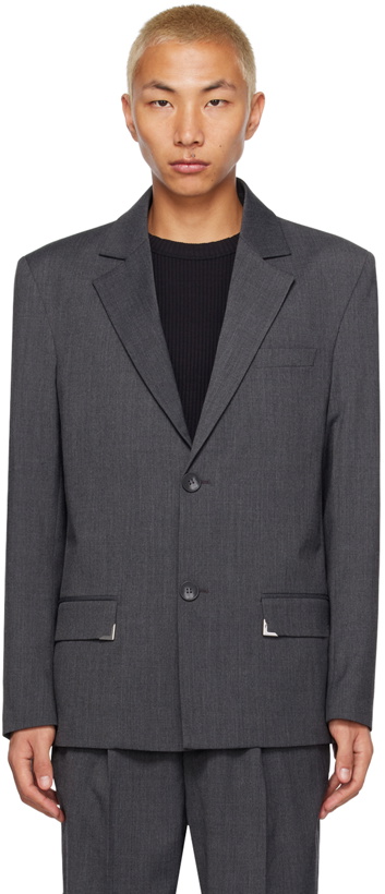 Photo: Han Kjobenhavn Gray Single Suit Blazer