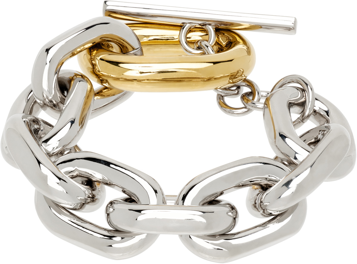 Rabanne XL Link Bi-Color Bracelet