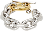 Rabanne XL Link Bi-Color Bracelet