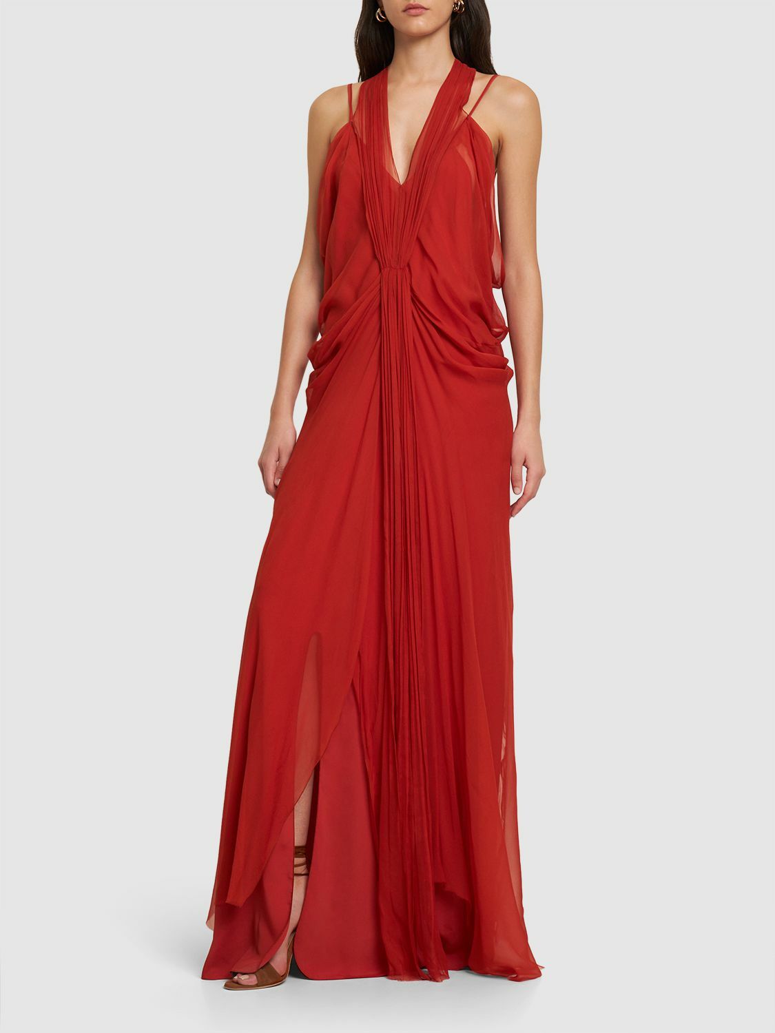 best spanx for maxi dress SPANX Airessentials Tie Waist Maxi Dress