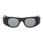 Alain Mikli Paris Black and Silver Alexandre Vauthier Edition Ansolet Sunglasses
