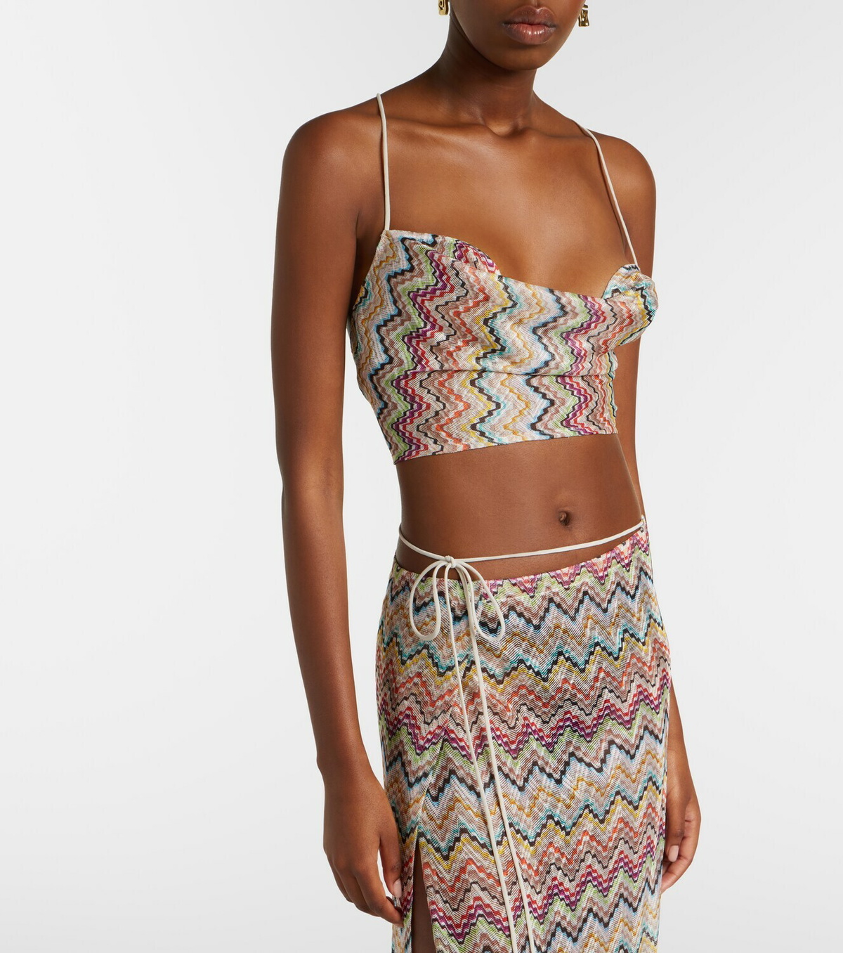 Missoni Zigzag crop top