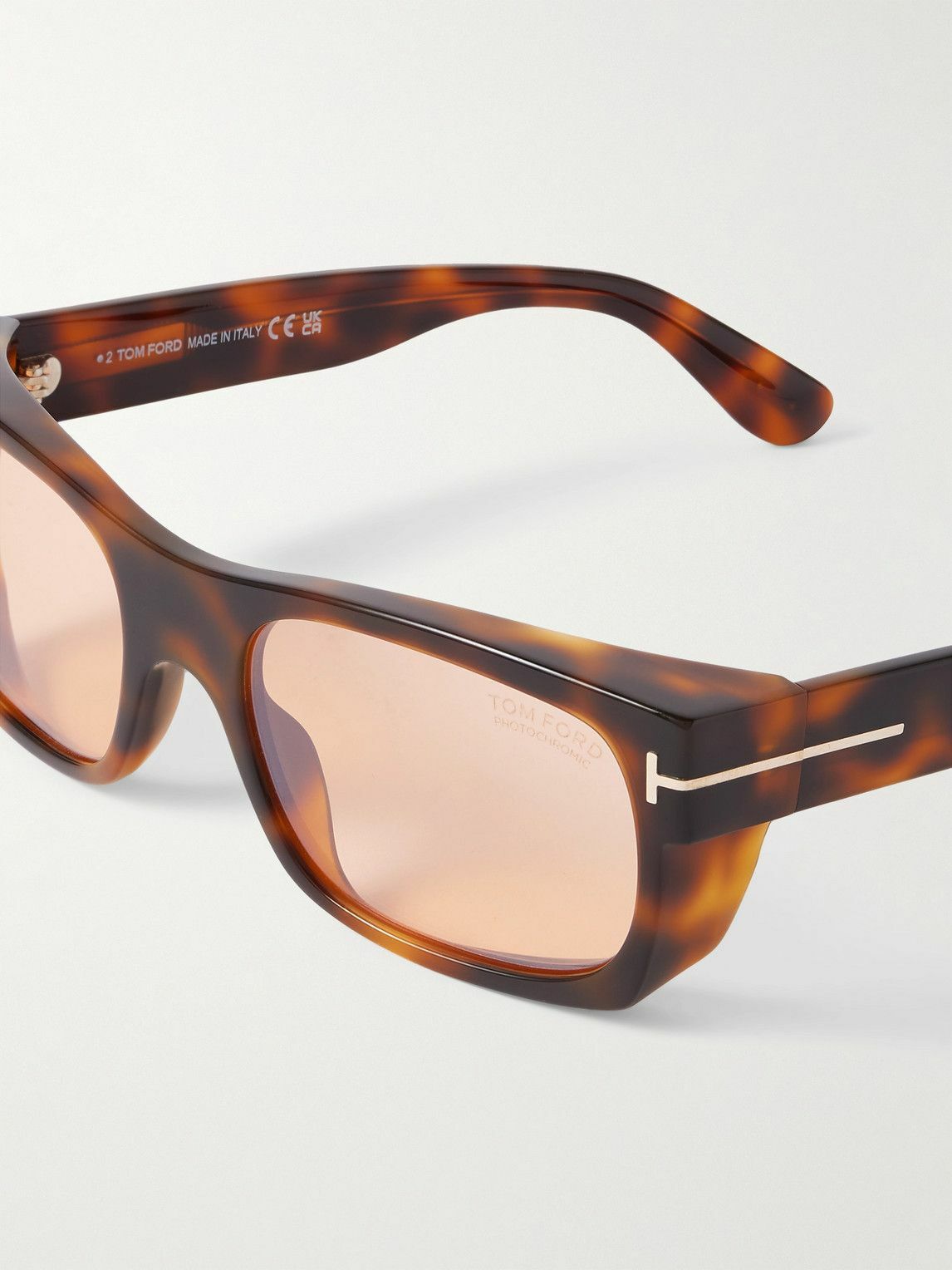 TOM FORD - Juan Square-Frame Tortoiseshell Acetate Sunglasses
