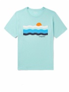 Cotopaxi - Printed Organic Cotton-Blend Jersey T-Shirt - Blue