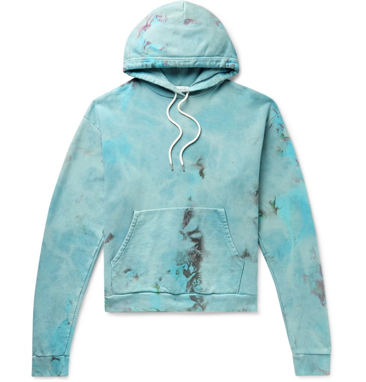 Photo: John Elliott - Beach Tie-Dyed Loopback Cotton-Jersey Hoodie - Multi