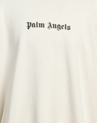 Palm Angels Mens Sweatshirt in Beige