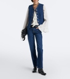 7 For All Mankind Calie straight jeans