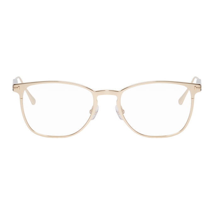 Photo: Tom Ford Gold Titanium TF-5483 Glasses