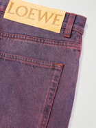 Loewe - Paula's Ibiza Straight-Leg Dégradé Jeans - Purple