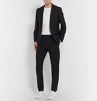 Officine Generale - Black Slim-Fit Wool and Mohair-Blend Blazer - Men - Black