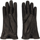 Vivienne Westwood Black Orb Gloves