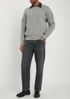 Oliver Spencer Overton Merino Wool Jumper Grey