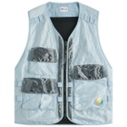 END. x C.P. Company Kan-D Technical Vest in Ice Melt