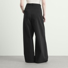ST. Agni Women's Adjustable Palazzo Pants in Black
