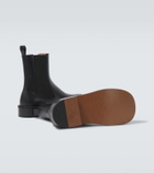 Alexander McQueen Leather Chelsea boots