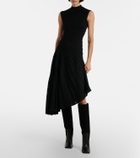 Alaïa 90 leather and suede knee-high boots