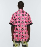 Dries Van Noten - Cotton ikat bowling shirt
