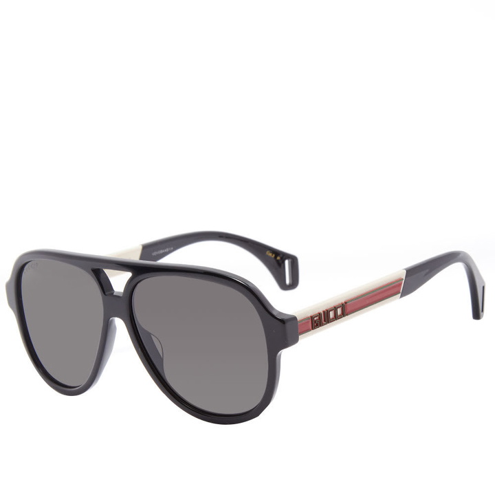 Photo: Gucci Sport Aviator Sunglasses