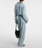 Marant Etoile Paige chambray jumpsuit