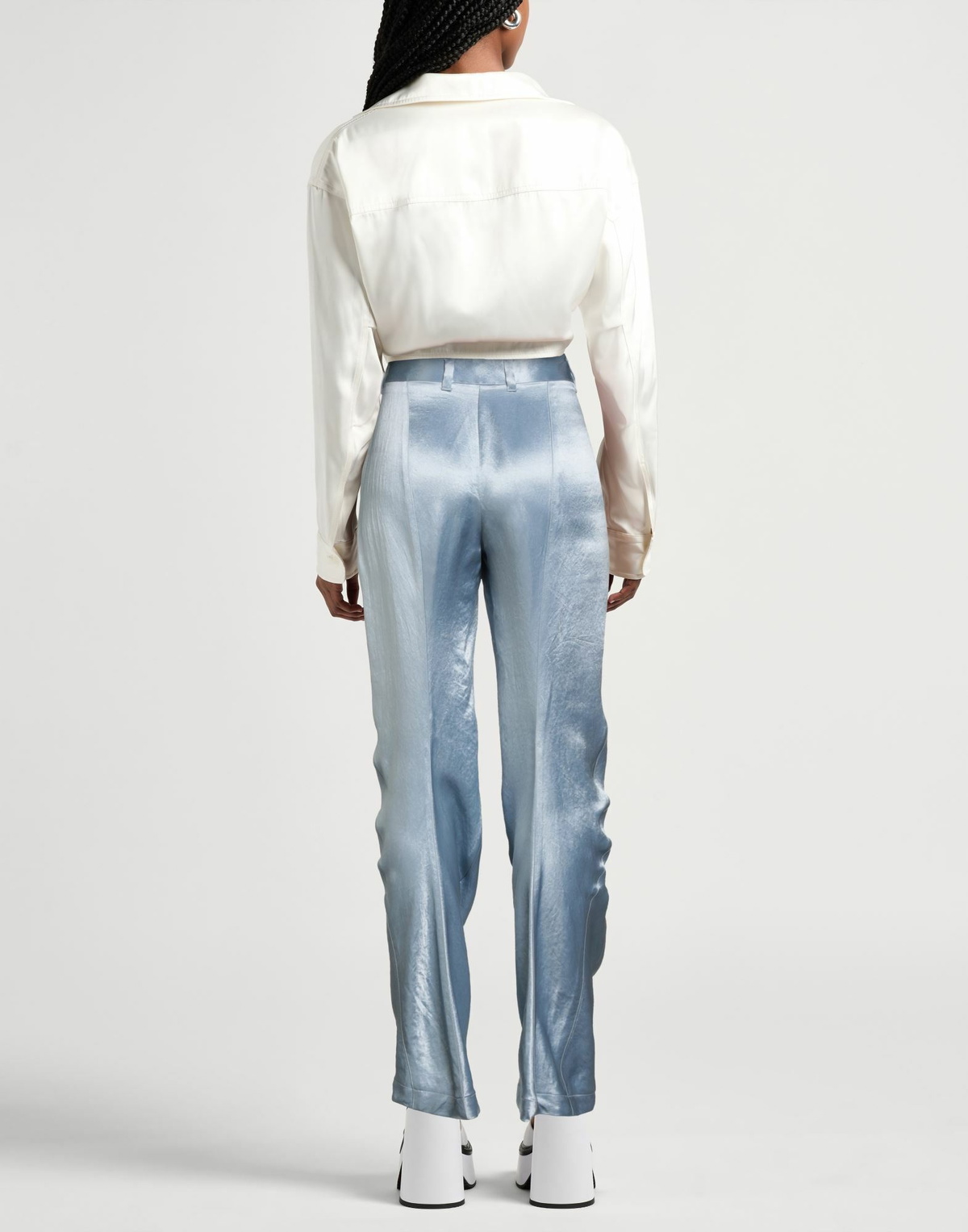 Y/project Womens Pants in Sky blue