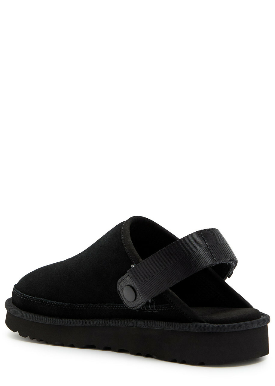 Ugg Goldencoast II Suede Clogs Black