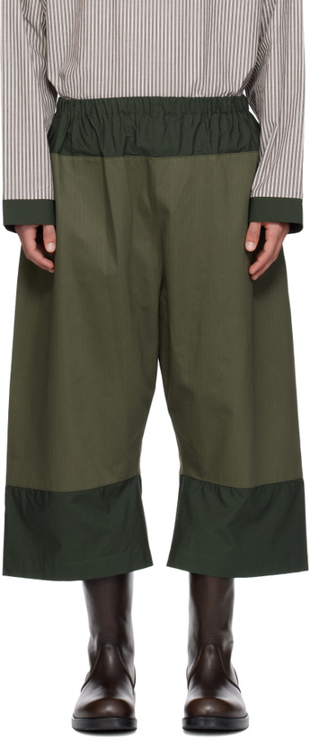 Photo: SC103 SSENSE Exclusive Khaki Knoll Shorts