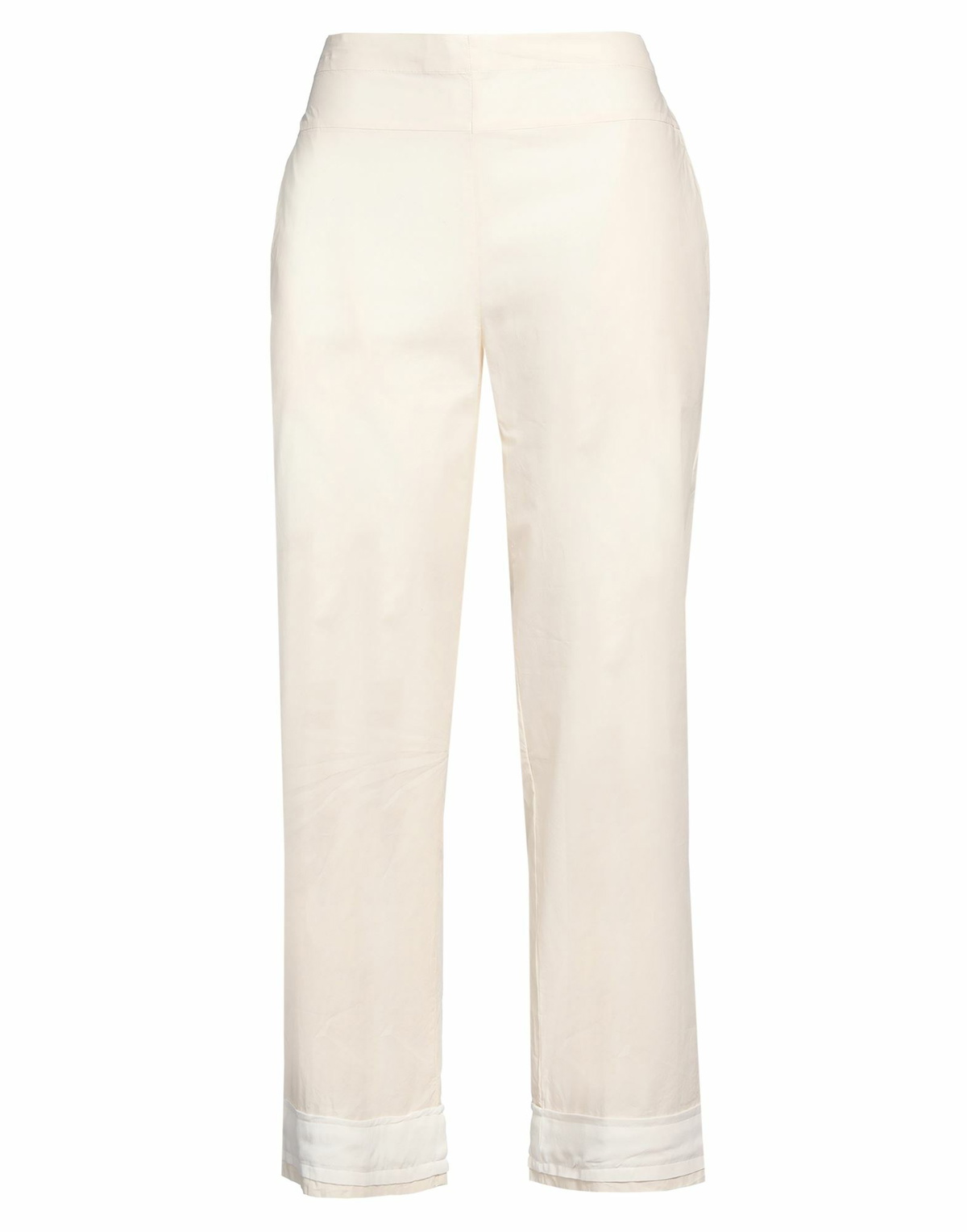 Alessia Santi Womens Pants Ivory