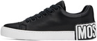 Moschino Black Maxi Logo Sneakers