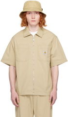 Carhartt Work In Progress Beige Sandler Shirt