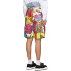 Engineered Garments Multicolor Floral Patchwork Sunset Shorts
