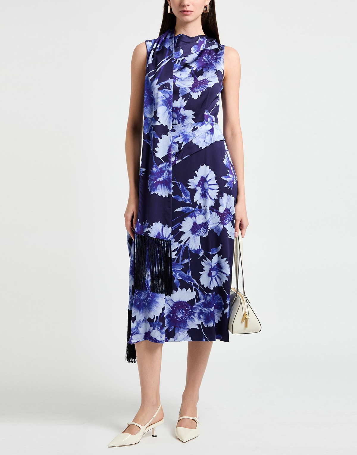 Erdem Womens Midi dress Dark in Purple