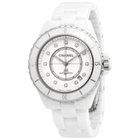 Chanel J12 Diamond White Dial Ladies Watch H5705
