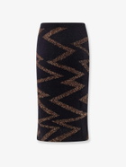 Nude Skirt Black Womens