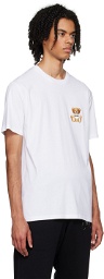 Moschino White Teddy Bear T-Shirt