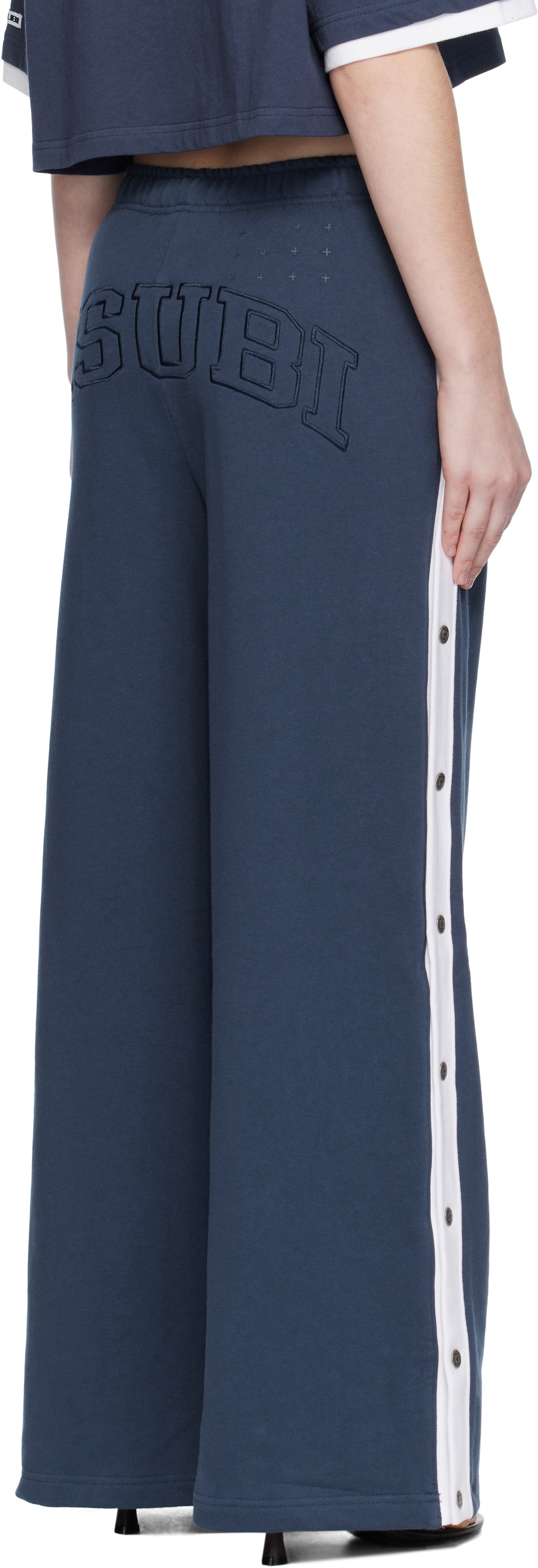 Ksubi Navy Origin Spliced Track Pants