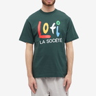 Lo-Fi Men's La Societe T-Shirt in Forest Green