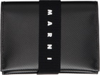 Marni Black Bifold Card Holder