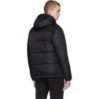 Moschino Black Logo Puffer Jacket