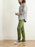 Outerknown - Roamer Slim-Fit Cotton-Blend Twill Trousers - Green