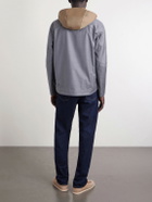 SEASE - Summer Balma Virgin Wool Hooded Jacket - Gray
