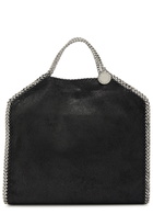 Stella Mccartney Falabella 3 Chain Faux Suede Tote bag - Black - One Size