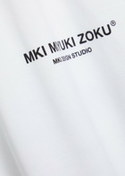 Mki Miyuki Zoku Design Studio Cotton T-shirt White