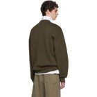 JW Anderson Khaki Sailor Sketch Crewneck Sweater