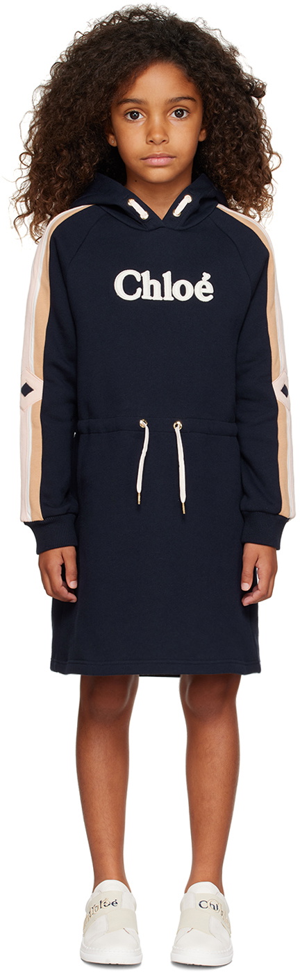 Chloe Childrens Girls Skirt Navy