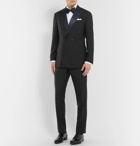 Thom Sweeney - Midnight-Blue Slim-Fit Satin-Trimmed Wool Tuxedo Jacket - Men - Navy