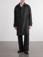 Herno - Wool-Blend Twill Coat - Gray